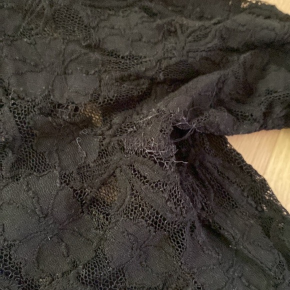 Lace long sleeve mini dress - Picture 5 of 5